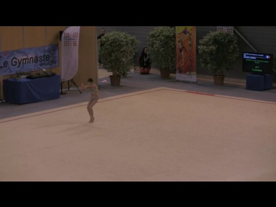 Camille AY Championnat de France 2010 Fédérale Benjamine