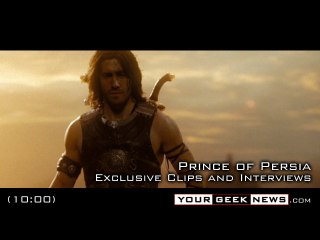 PRINCE OF PERSIA PREVIEW: Exclusive Clips and Interviews