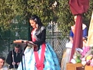 DISCURSO DE LA PRESIDENTA DE LA FALLA, EL PADRE ALEGRE