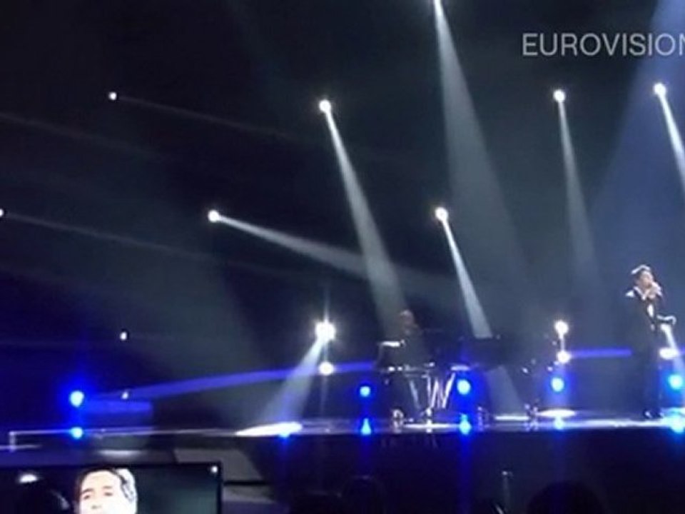 2010 E.S.C. Harel Skaat'ın ikinci prova (gösterimi)