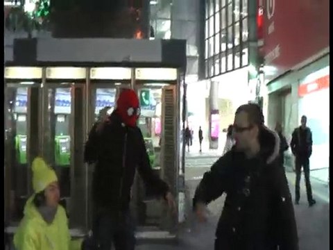 freestyle street au japon Kev1 avec japonais 31 décembre2009