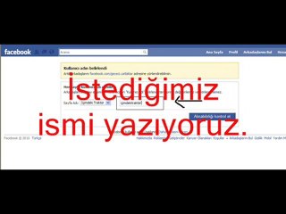Facebook.com/usarname/ Yapma