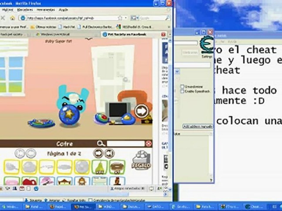 02/05/09 Hack pet society Con programa