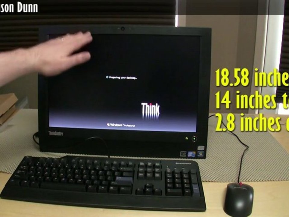 UNBOXING: Lenovo ThinkCentre A70z All-in-One Desktop ...