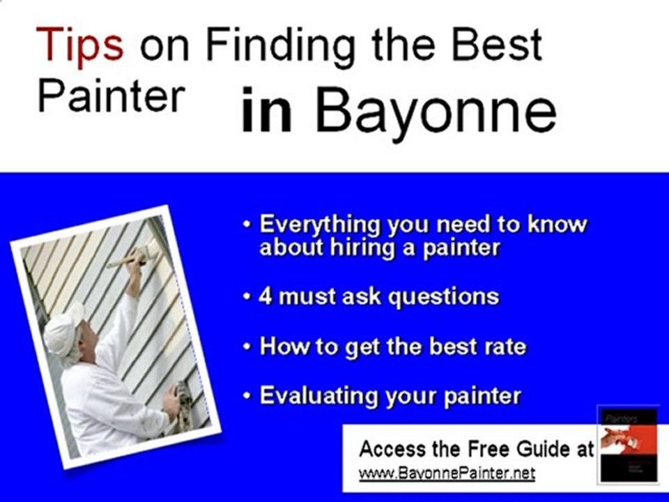 Bayonne Painter - Get a Great Painter in Hudson County