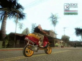 Gta Sa Scooter Stunts By I.Jabrane --Part1-- > Aerox & Boost