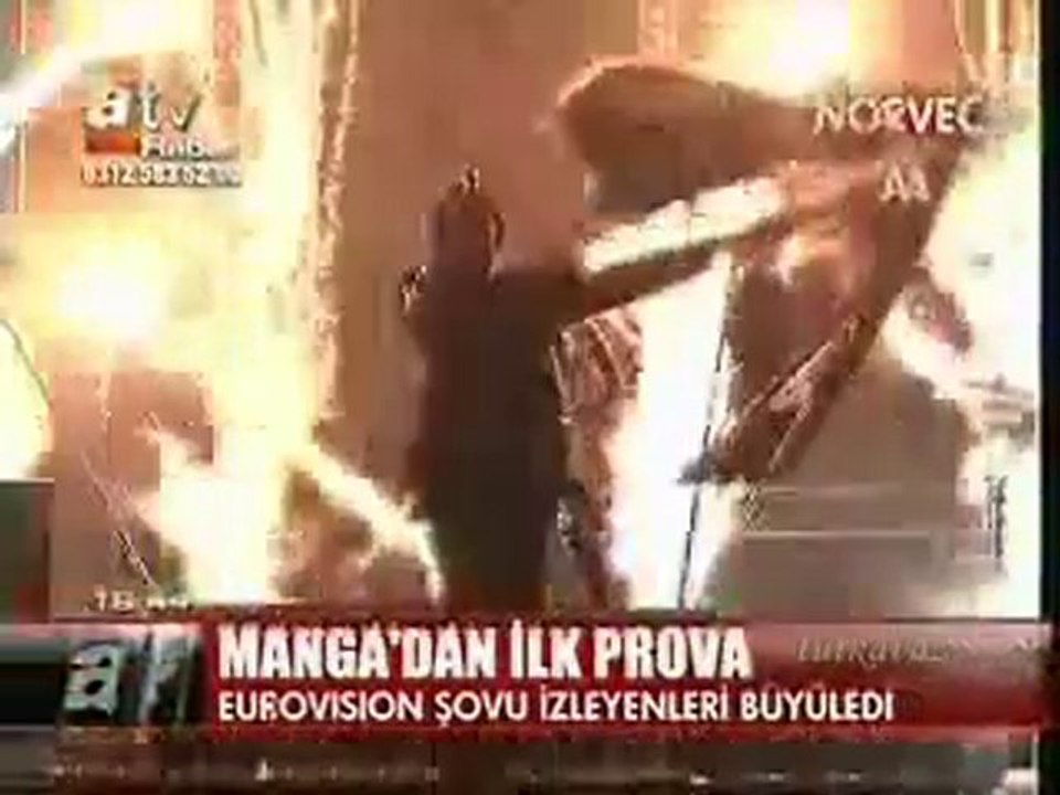 Manga ilk prova ve şov Eurovision 2010