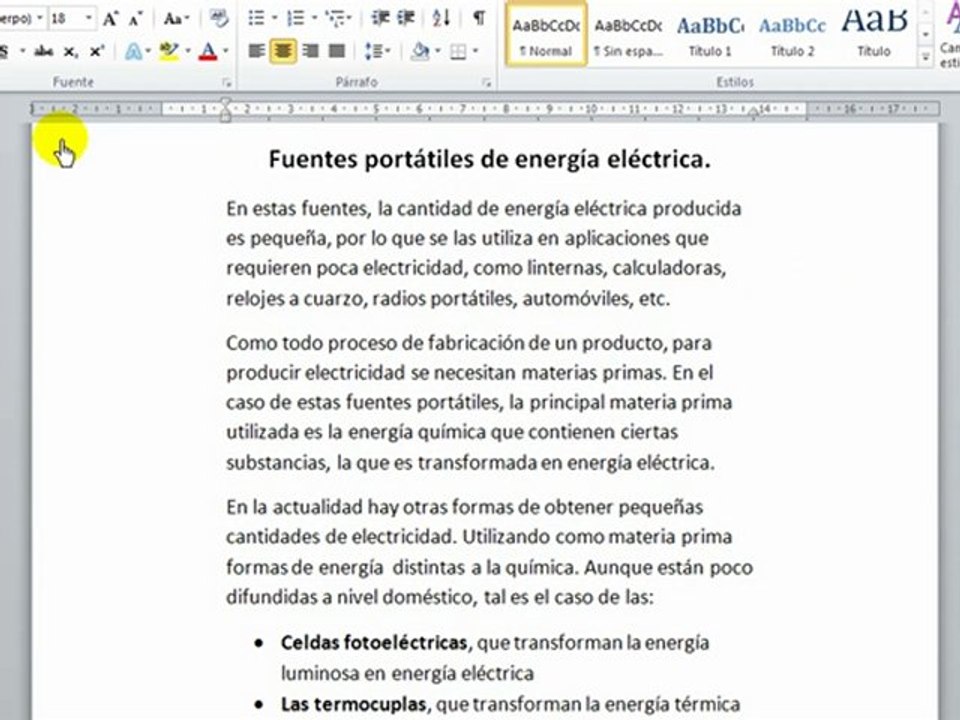 Como subrayar un texto