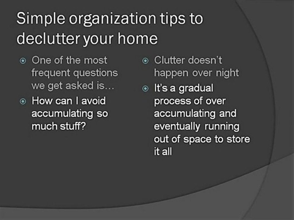 Organizing Tips To Declutter Your Home