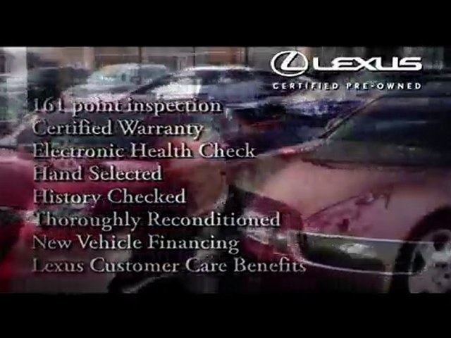 Lexus Certified Pre-Owned at Lexus of Peoria