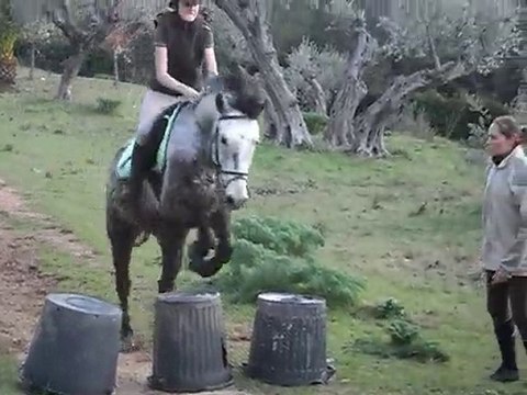 Alexia (Moi) & Pepsi en cross