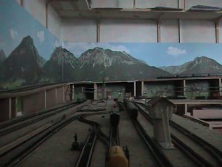 Construction maquette trains "n"