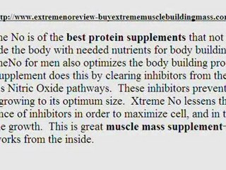 Buy Xtreme No Muscle Building Supplements Review