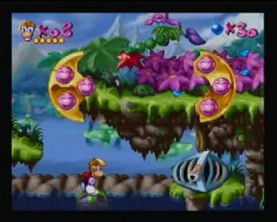 Rayman walkthrough 19: Rescue the Electoons !!