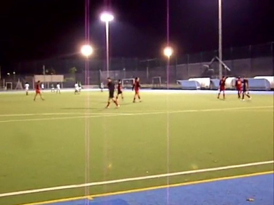 Match du 7 mai 2010: plongeon de Gaetan