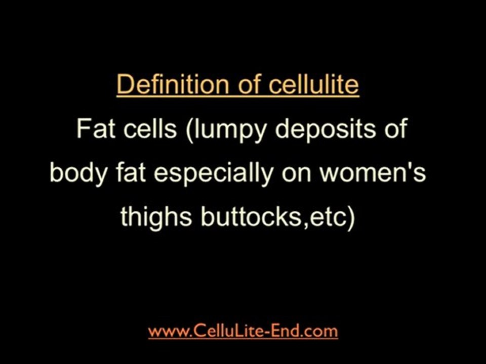 Cellulite treatment