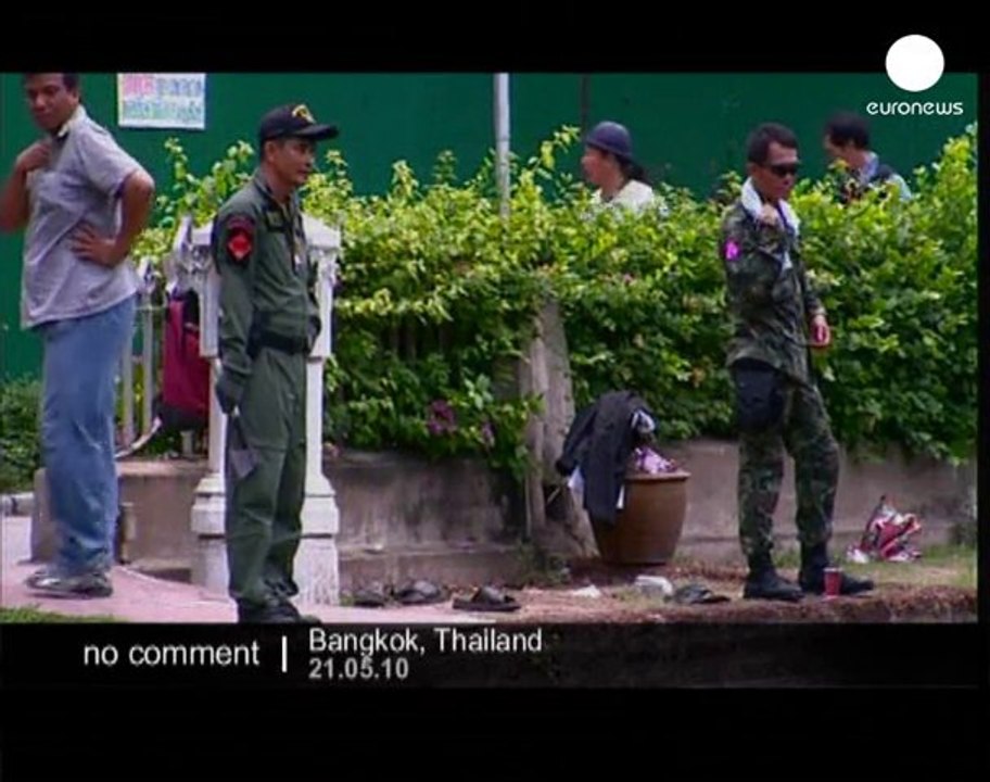 Lendemains d'affrontement à Bangkok