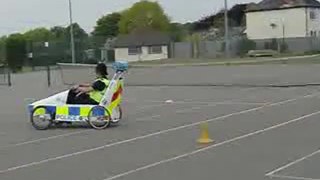 Nouvelle voiture de police en Angleterre