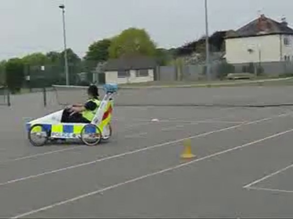 Nouvelle voiture de police en Angleterre