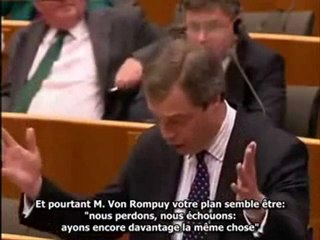 Nigel Farage VS Herman "Zeus" Von Rompuy [VOSTFR]