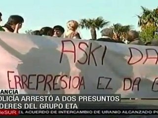 Detienen a dos presuntos líderes de ETA en España