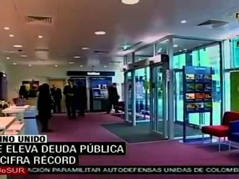 Reino Unido enfrenta déficit presupuestario sin precedentes