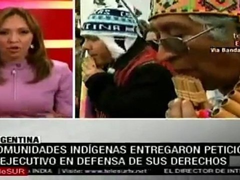 Comunidades indígenas exigen respeto a sus derechos y a su