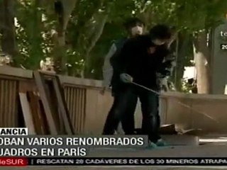 Roban cuadros de grandes maestros en París