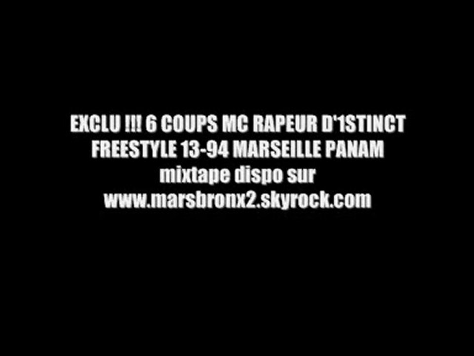 RAP FRANCAIS EXCLU TUERIE !!! SIX COUPS MC FREESTYLE 13-94