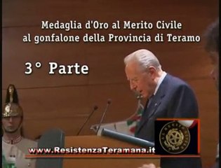103 - Medaglia doro alla Provincia di Teramo 3°