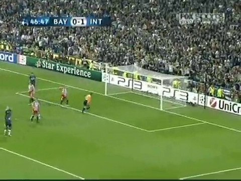 Bayern Munich 0 Inter Milan 2 Champions League 2010