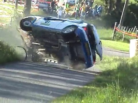 Crash rallye Chambost 2010: numero 91