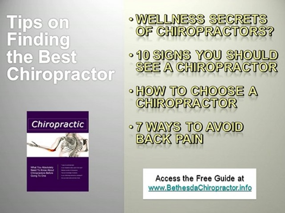 Bethesda Chiropractor