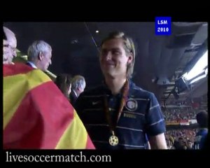 Champions League Final 2010 Award Ceremony