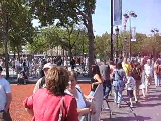 La Nature aux Champs-Elysées : vue d'en haut
