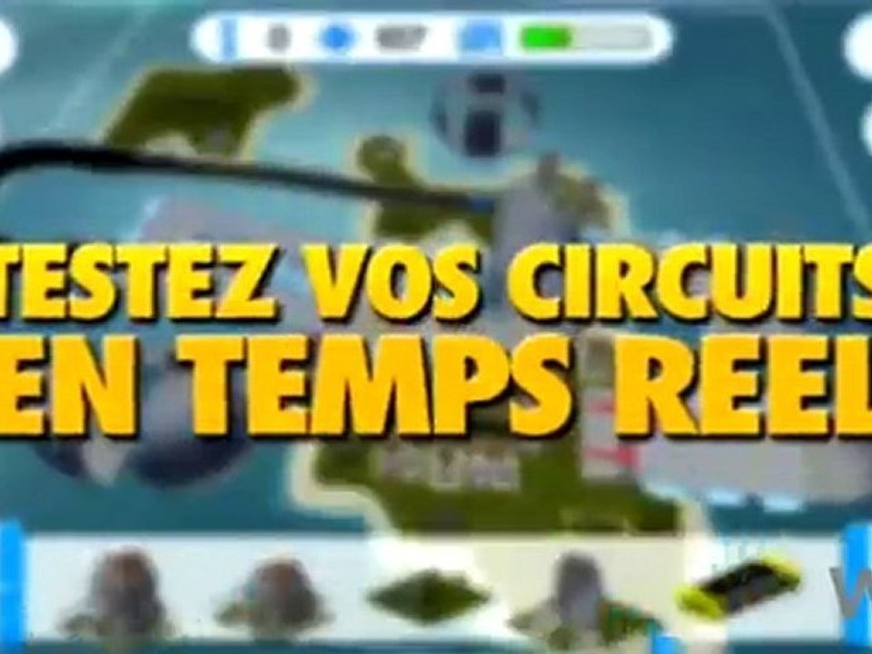 Trackmania wii - Editeur de circuit