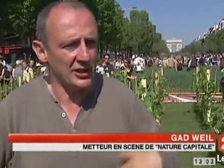 Les Champs Elysées transformés en Salon de l'Agriculture en plein air