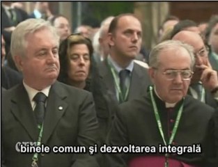 Benedict XVI: Dezvoltarea să fie cu adevărat pt umanitate