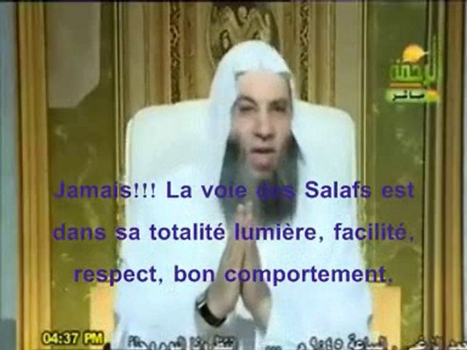 LA VERITE SUR LA VOIE SALAFI