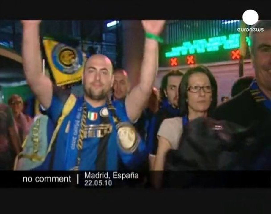 Inter fans party - no comment