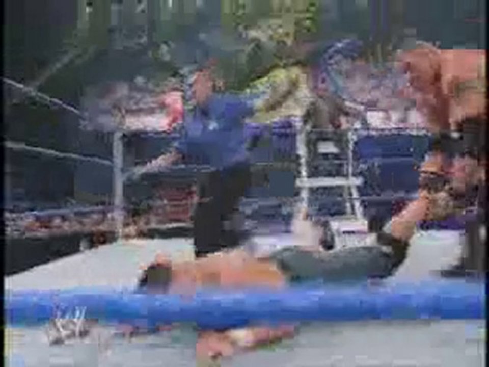 John Cena & Chris Benoit vs Brock Lesnar,Rhyno & Matt Morgan