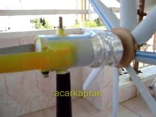 Katlanabilir rüzgar türbini