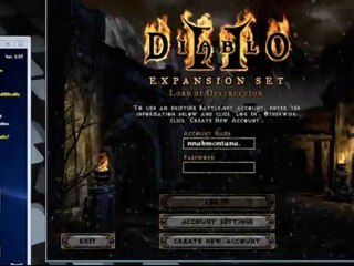 Learn to crack Diablo 2 accounts & diablo 2 duping