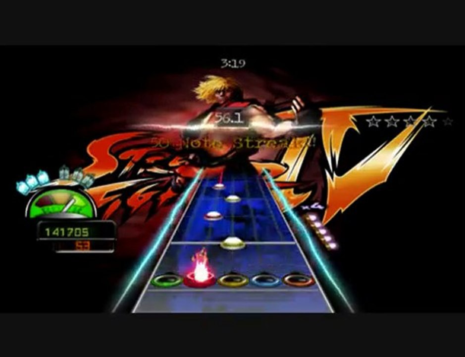 street fighter II - ken theme - ( frets on fire )