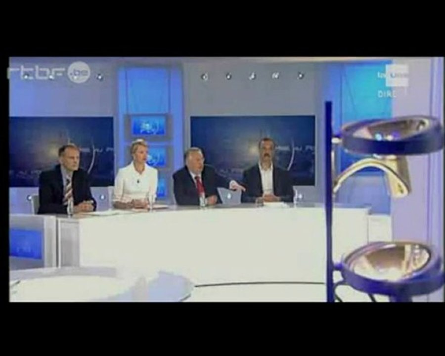 Mise au point 23.05.2010 : Céline Caudron au débat - 2/3