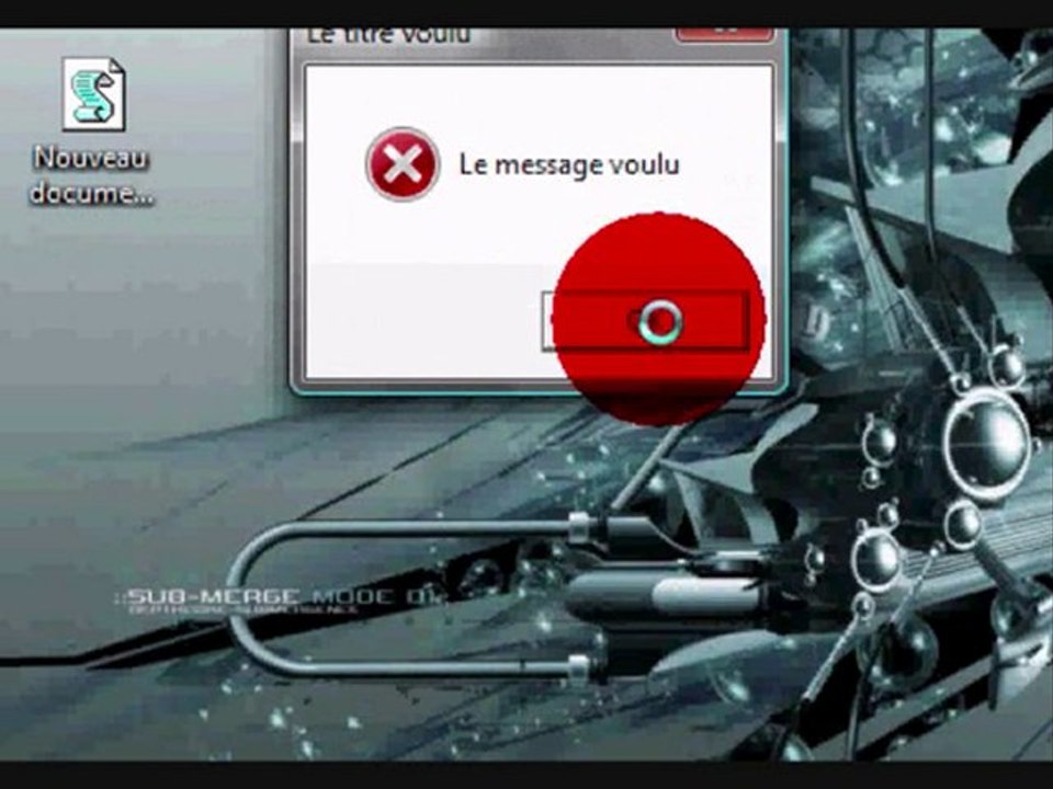 Tutoriel : Créer votre propre message d'erreur facilement !
