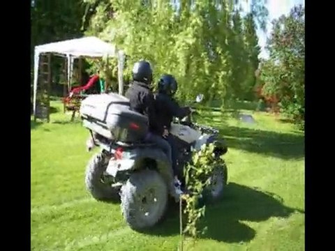 20100523 Antoine sur le Kymco