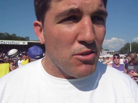 Rugby - Yoann Boulanger réagit après US Bressane - Béziers