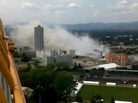 barre 220 duchere prise de vue chantier balmont (bourace)