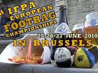 Teaser European Footbag Championships 2010 Brussels